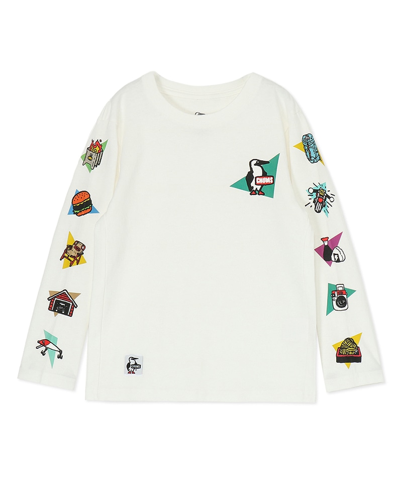 かせきさいだぁ Kids アラカルト L/S T(かせきさいだぁ キッズアラカルトロングスリーブT(キッズ｜ロングTシャツ))